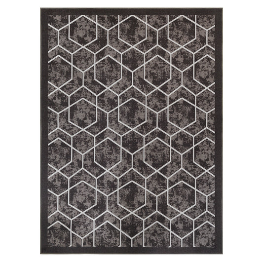 By Cocoon Washable Grey Rug