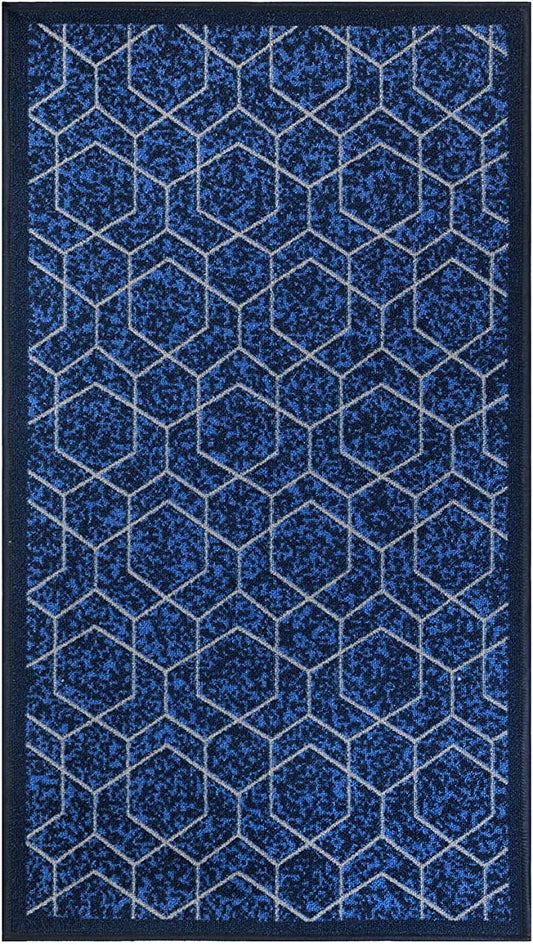 By Cocoon Washable Blue Rug