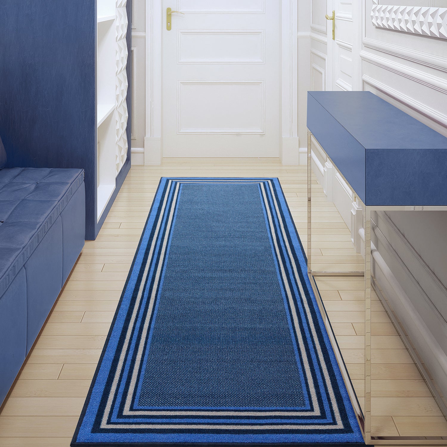 By Cocoon Carpet Blue