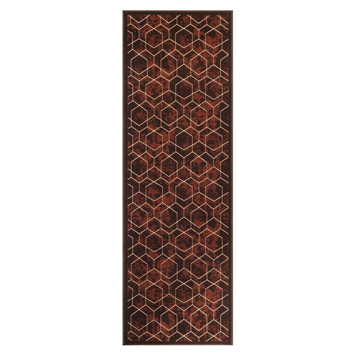 By Cocoon Washable Brown Rug