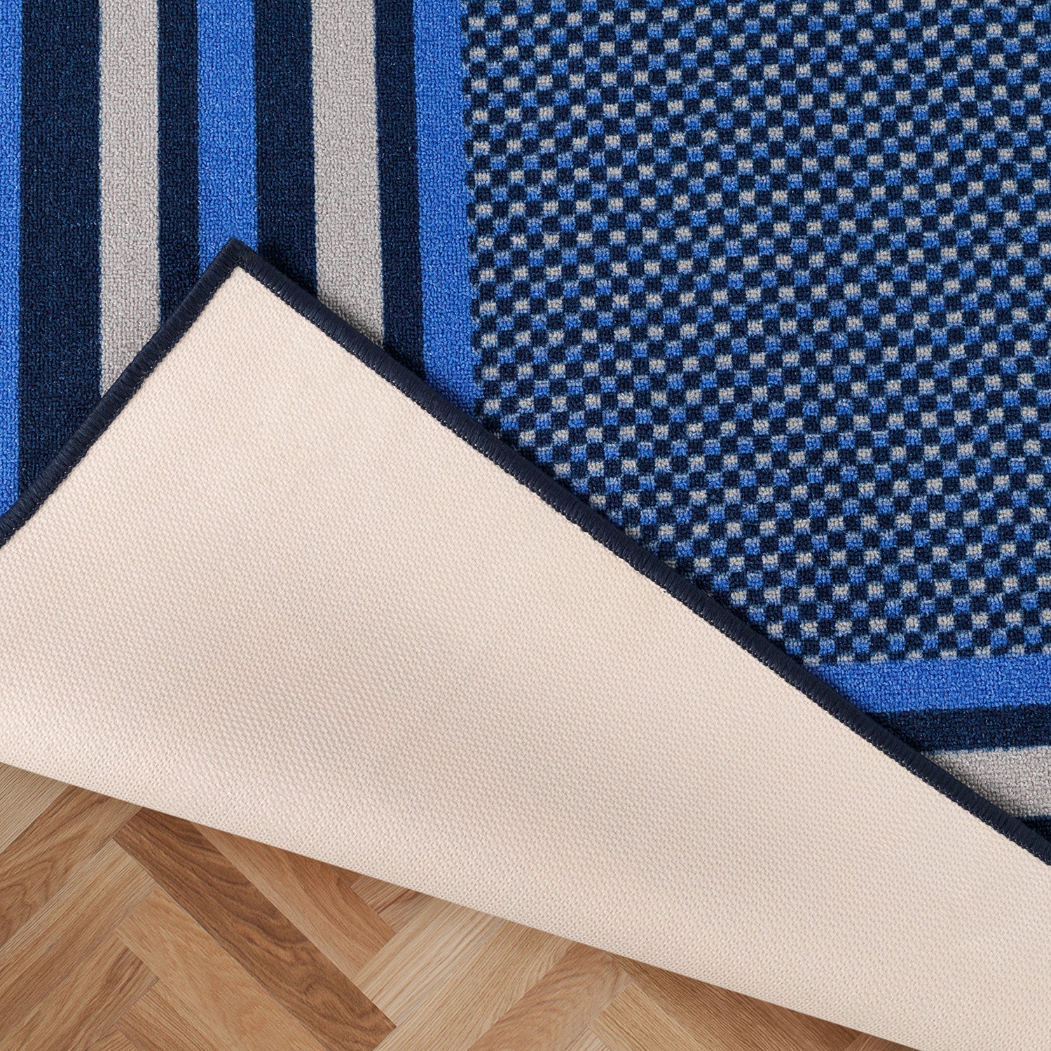 By Cocoon Carpet Blue