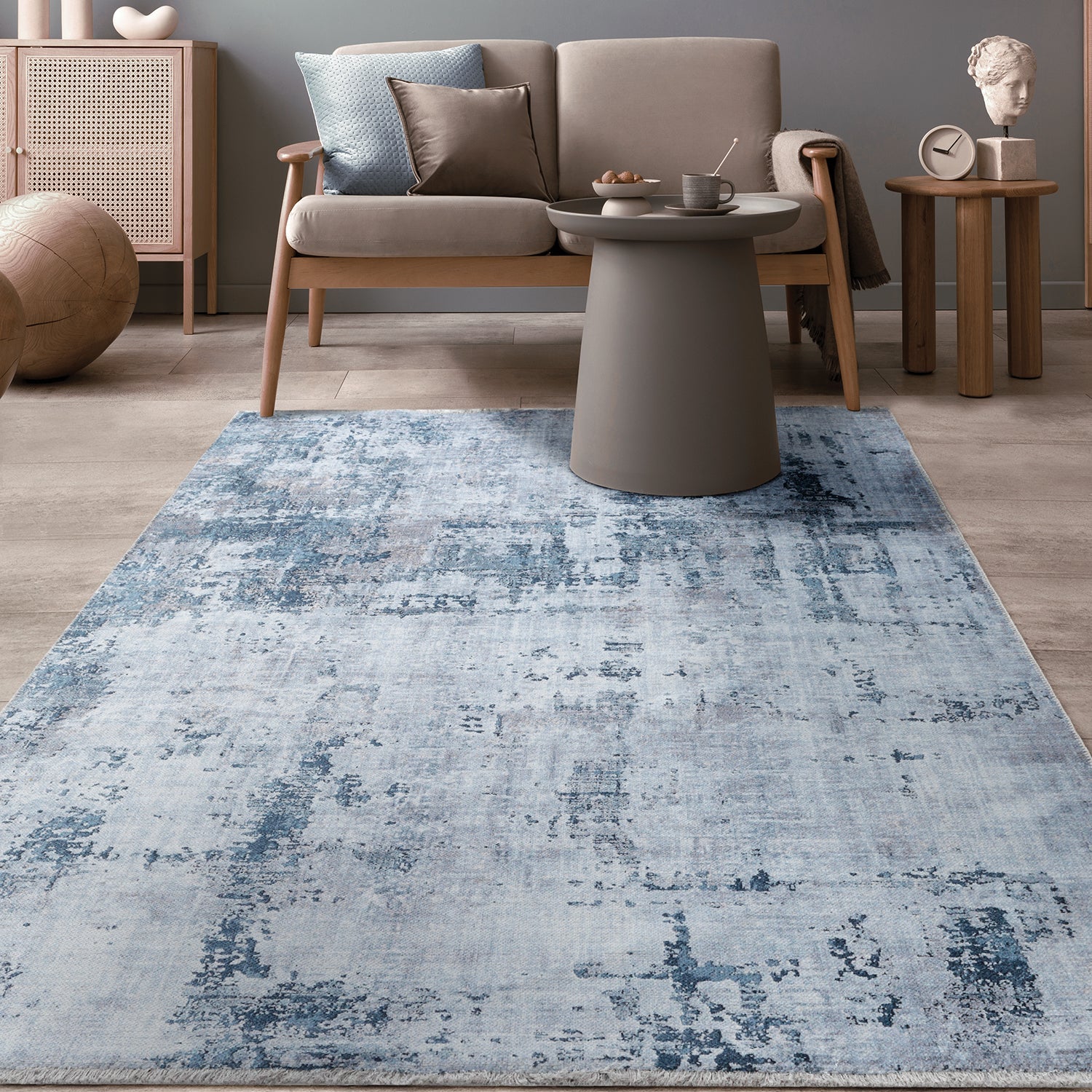 By Cocoon Grey Area Rug