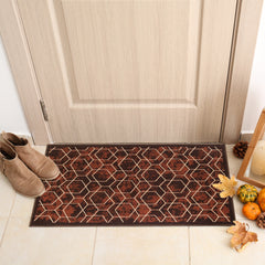 By Cocoon Washable Brown Rug