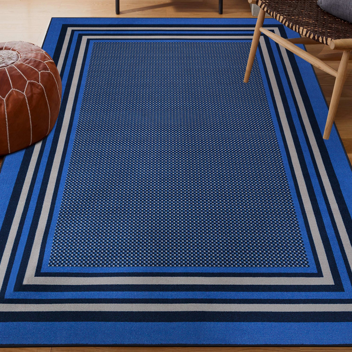 By Cocoon Carpet Blue