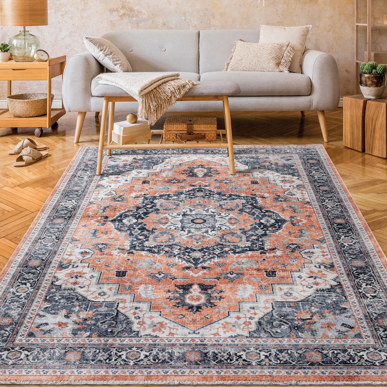 By Cocoon Terracotta Rug